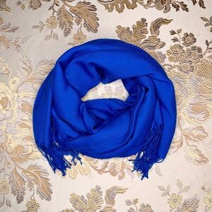 👑✨ Pashmina Royal Blue Wrap / Shawl / Scarf ✨👑